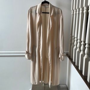 Wilfred lightweight trench soft pink sz S